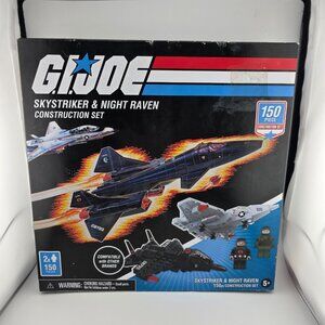 2020 Hasbro G.I. Joe Skystriker‎ & Night Raven Fighter Jet Construction Set